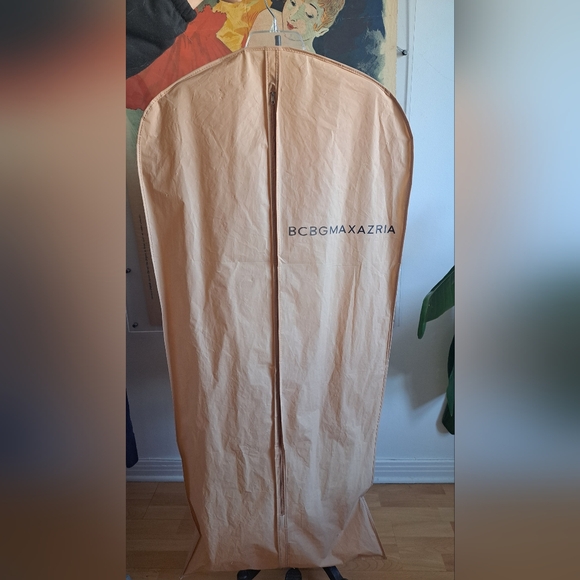 BCBG Luxury Evening Dress Black Satin - Picture 10 of 10